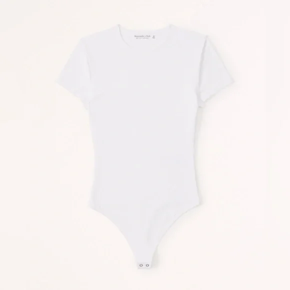 A&F short sleeve cotton bodysuit - Picture 6 of 7